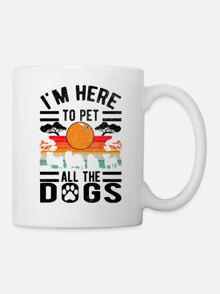 Hunderettung Straßenhund - Tasse - Weiß