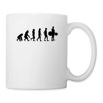 Bodybuilder T-Shirt Powerlifter Geschenk Fitness - Tasse - Weiß - Rechts