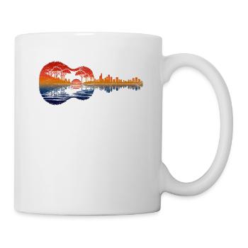 Guitar, Music, Guitar Player, Guitarist - Mug - white - Right