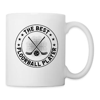 The Best Floorball Player - Mug - white - Right