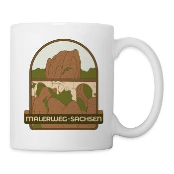 Malerweg - Saxony - Mug - white - Right