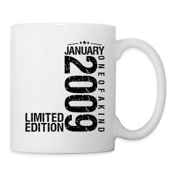 Birthday January 2009 January born in January - Mug - white - Right