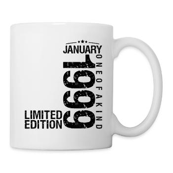 Birthday January 1999 January born in January - Mug - white - Right