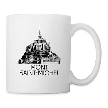 Mont Saint Michel Souvenir of Normandy France - Mug - white - Right