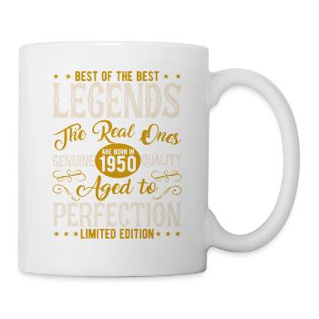 Vintage 1950's Birthday Anniversary - Mug - white - Right