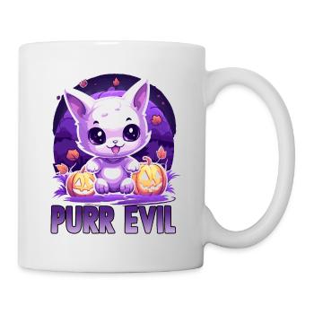 Chats Kawaii Costume d'Halloween Costume de chat - Mug blanc - blanc - Droite