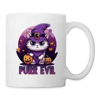 Chats Kawaii Costume d'Halloween Costume de chat - Mug blanc - blanc - Droite