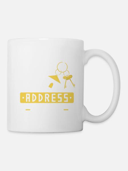 I Said Yes To The Address 2026 - Tasse - Weiß
