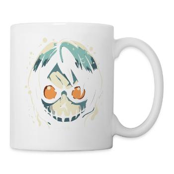 A cartoon comic manga villain - Mug - white - Right