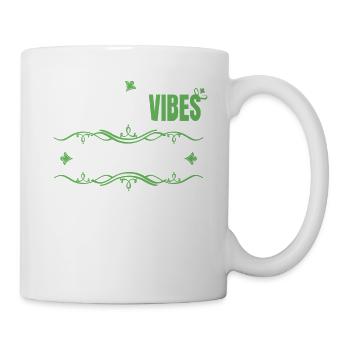 Yoga Vibes - Girl Power - cute women yoga design - Mug - white - Right