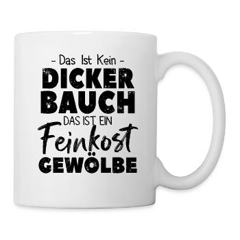 Feinkostgewölbe Spaß - Tasse - Weiß - Rechts