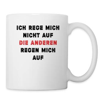 Gelassenheits-Spruch - Tasse - Weiß - Rechts