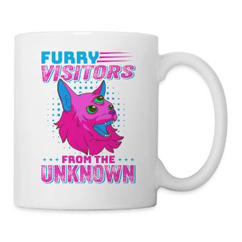 Alien, OVNI, UAP, Espace, Objet volant de l’espace - Mug blanc - blanc - Droite