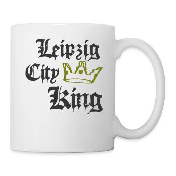 Leipzig City King - Tasse - Weiß - Rechts