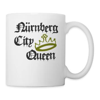 Nürnberg City Queen - Tasse - Weiß - Rechts