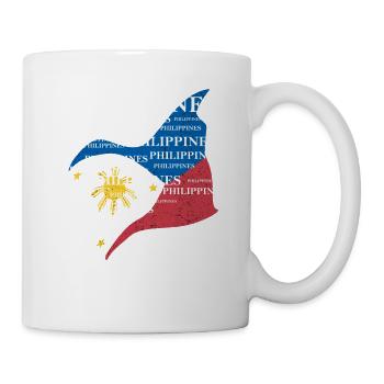 Philippines drapeau philippin fierté je cadeau - Mug blanc - blanc - Droite