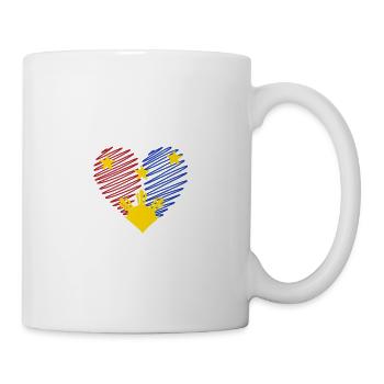 Philippines drapeau philippin fierté je cadeau - Mug blanc - blanc - Droite