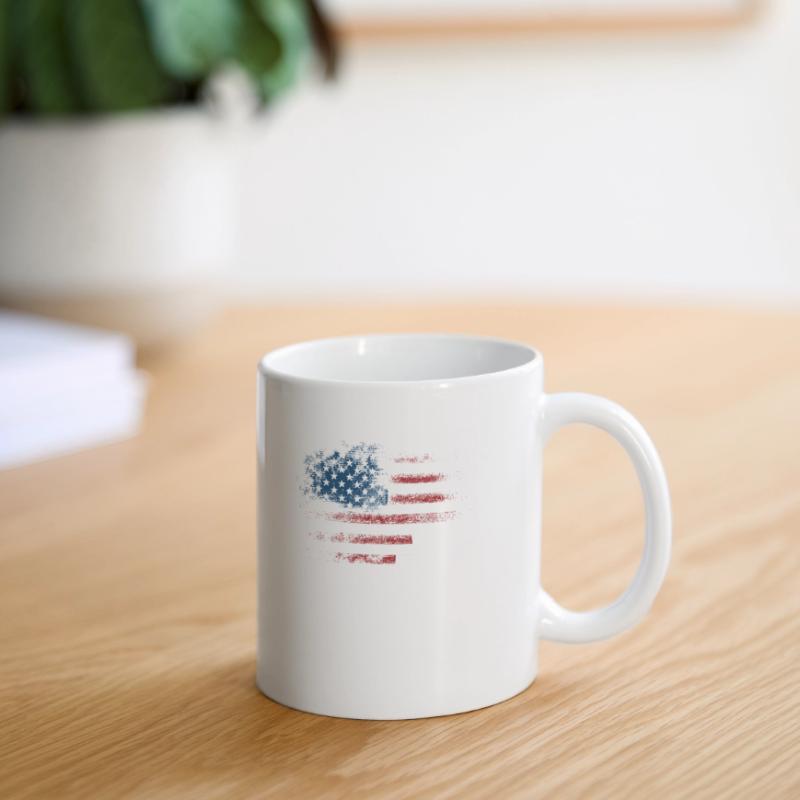 USA Husband Daddy Protector Hero Tasse