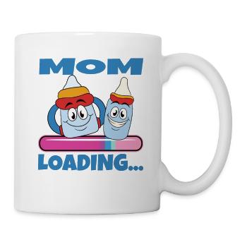 Maman 2024 Enceinte Maman Grossesse - Mug blanc - blanc - Droite
