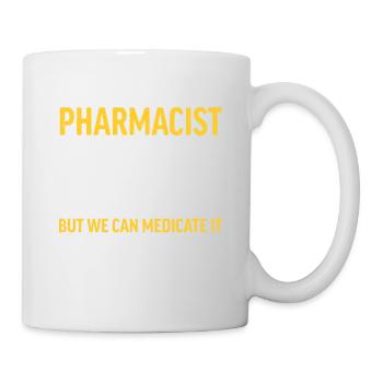 Apotheker Abschluss Medizin Apotheke - Tasse - Weiß - Rechts