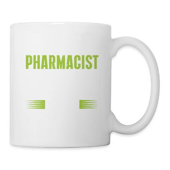 Apotheker Abschluss Medizin Apotheke - Tasse - Weiß - Rechts