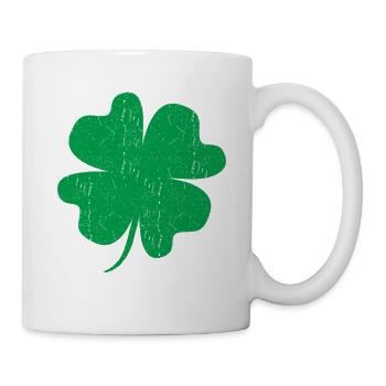 Shamrock Green Lucky Charm - Mug - white - Right