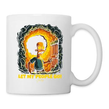 Lass mein Volk gehen! Aus dem Kerker - Tasse - Weiß - Rechts