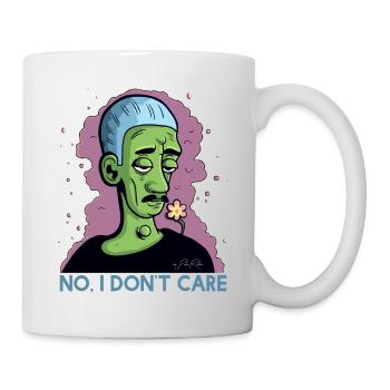 Mir doch egal - Tasse - Weiß - Rechts