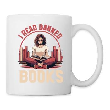 I Read Banned Books 81 - Mug - white - Right