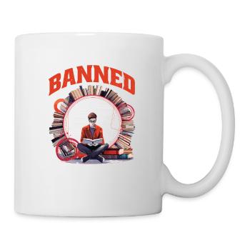 I Read Banned Books 82 - Mug - white - Right