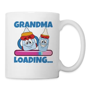 Granny 2024 Granny-to-be 2024 Loading - Mug - white - Right