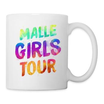 Visite des filles de Malle - Mug blanc - blanc - Droite
