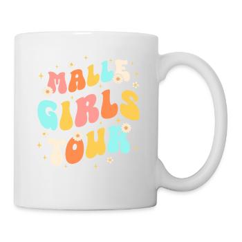 Visite des filles de Malle - Mug blanc - blanc - Droite