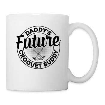 Daddy's Future Croquet Buddy - Baby Croquet - Mug - white - Right