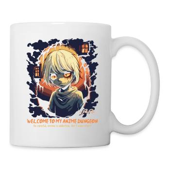 Anime Addiction: Welcome to My Anime Dungeon - Mug - white - Right