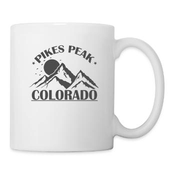 Pikes Peak Colorado Front Range - Mug - white - Right