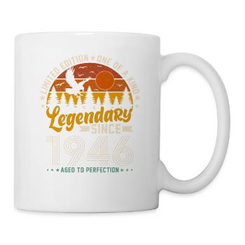 Vintage Anniversaire 78 - Légendaire Millésime 1946 - Mug blanc - blanc - Droite