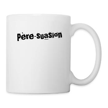 Papa Chic – Père-suasion - Mug blanc - blanc - Droite