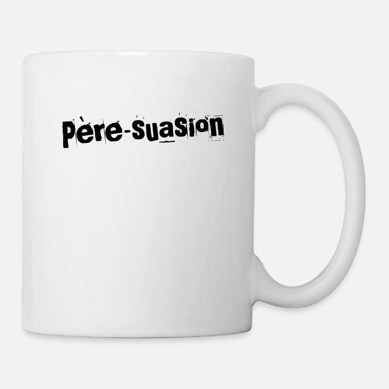 Papa Chic – Père-suasion - Mug blanc - blanc