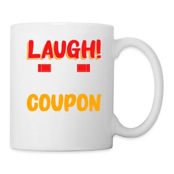 Coupon de points - Mug blanc - blanc - Droite