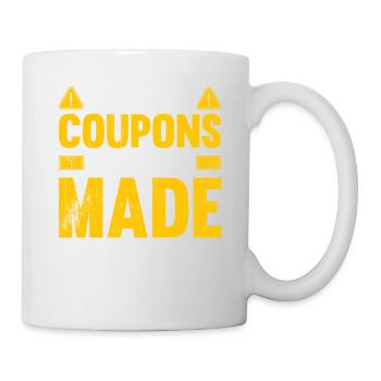 Coupon de points - Mug blanc - blanc - Droite