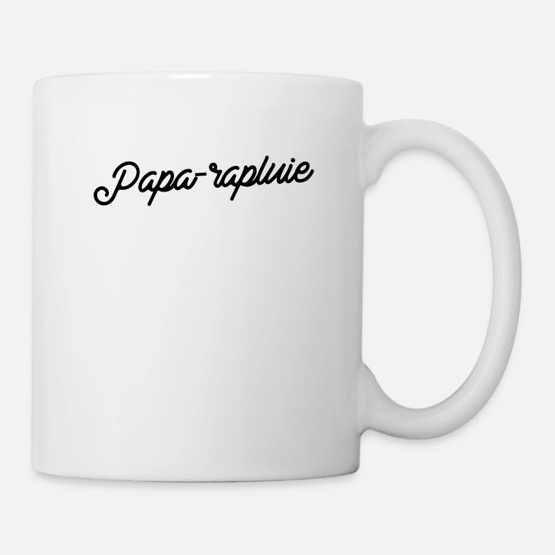 Papa-rapluie Chic - Mug blanc - blanc