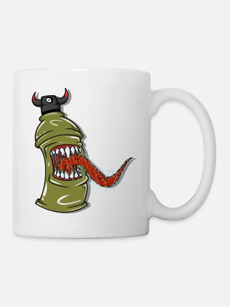 Devil Can - Tasse - Weiß