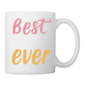 Best mom ever - Mug blanc - blanc - Droite