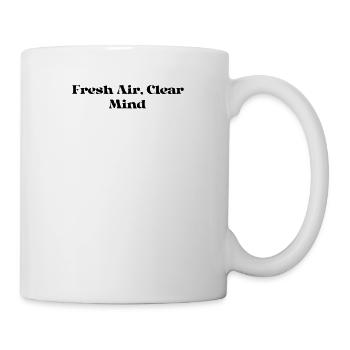 Randonnée - De l’air frais, l’ clair - Mug blanc - blanc - Droite
