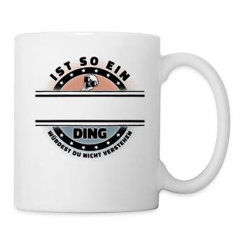 Ist So Ein Name Ding Personalisiert Namen Geschenk - Tasse - Weiß - Rechts