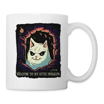 Welcome to the evil cat's dungeon - Mug - white - Right