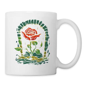 A Dungeon Roses Flower - Mug - white - Right