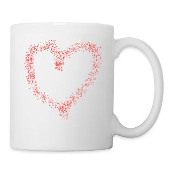 Heart Valentine's Day Marriage Proposal Cordial - Mug - white - Right