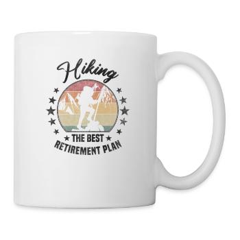 Best Retirement Plan Wandern Rente - Tasse - Weiß - Rechts
